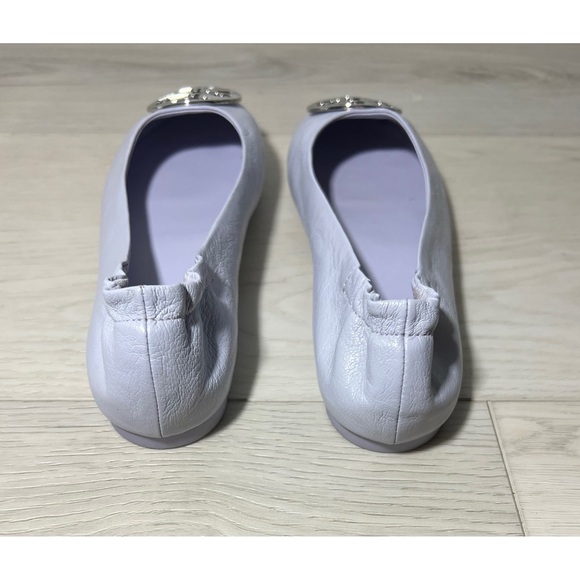 NEW Tory Burch  Claire Ballet
Flats Leather Logo Spring
Lavender Lilac - Picture 6 of 9